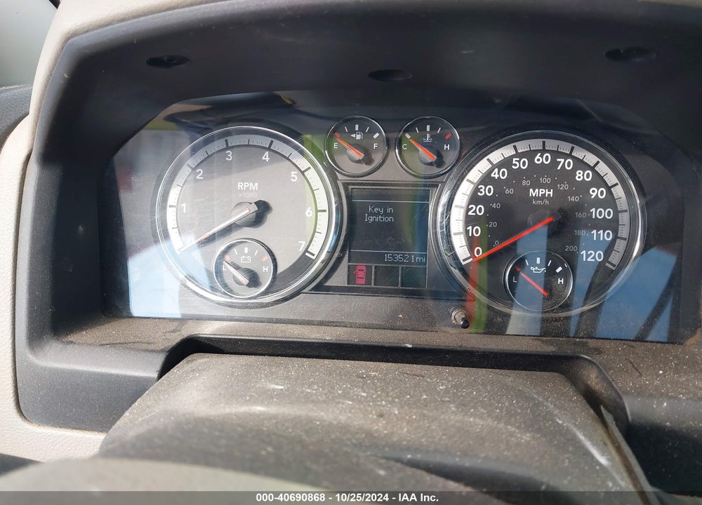 2011 RAM 2500 SLT VIN: 3D7LT2ET1BG538990
