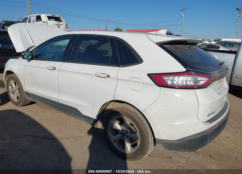 2015 FORD EDGE SE VIN: 2FMTK3G85FBB43243
