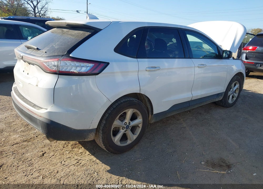 2015 FORD EDGE SE VIN: 2FMTK3G85FBB43243