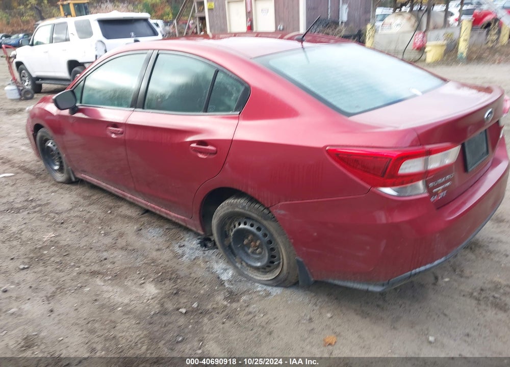 2019 SUBARU IMPREZA 2.0I VIN: 4S3GKAA68K3607203
