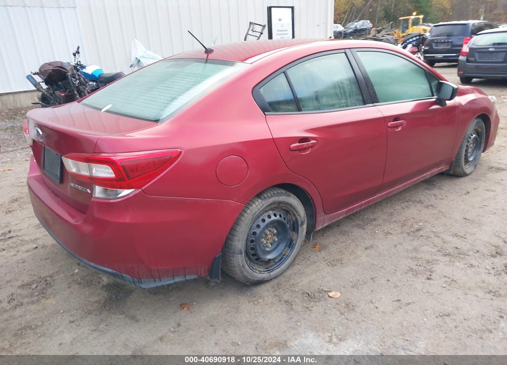 2019 SUBARU IMPREZA 2.0I VIN: 4S3GKAA68K3607203