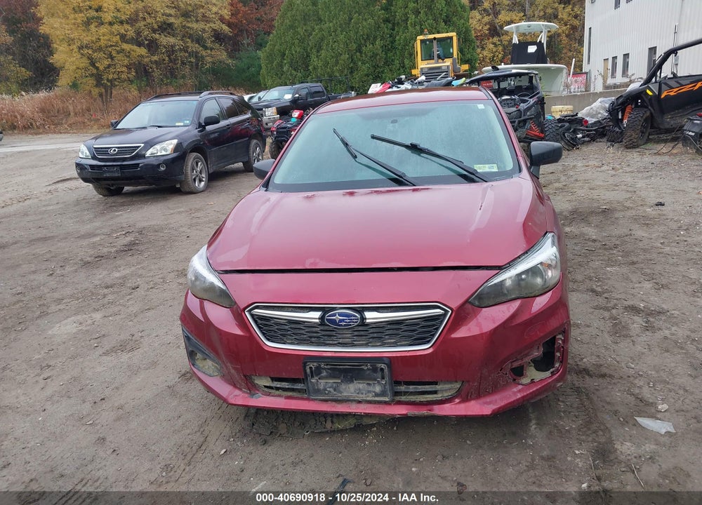 2019 SUBARU IMPREZA 2.0I VIN: 4S3GKAA68K3607203