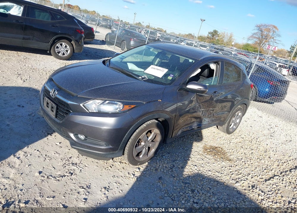 2017 HONDA HR-V EX-L VIN: 3CZRU6H7XHM722921