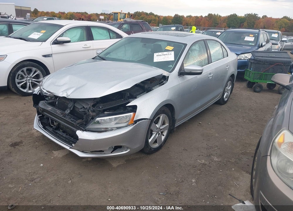 2013 VOLKSWAGEN JETTA 2.0L TDI VIN: 3VWLL7AJ1DM441317