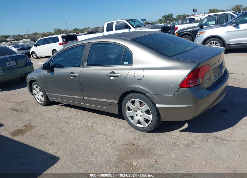 2008 HONDA CIVIC LX VIN: 2HGFA16588H354468