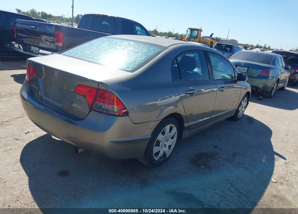 2008 HONDA CIVIC LX VIN: 2HGFA16588H354468