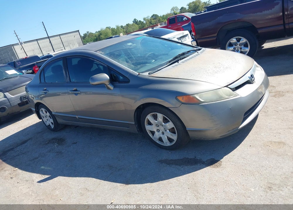 2008 HONDA CIVIC LX VIN: 2HGFA16588H354468