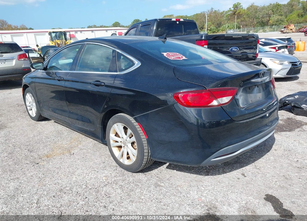 2017 CHRYSLER 200 LIMITED PLATINUM VIN: 1C3CCCAB0HN509093