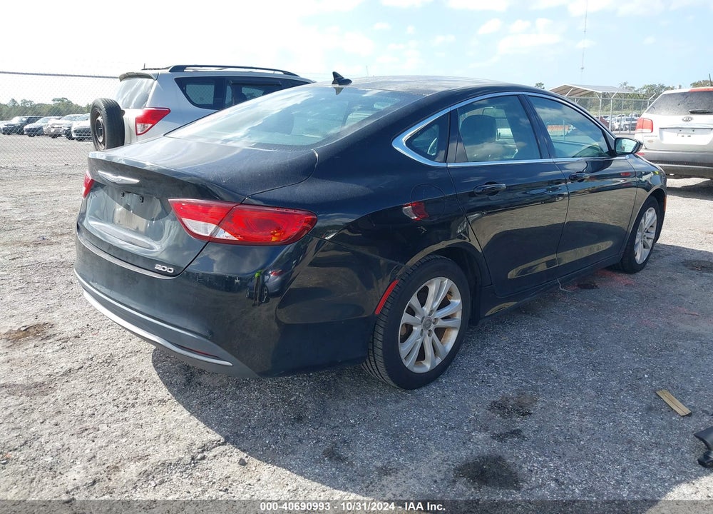 2017 CHRYSLER 200 LIMITED PLATINUM VIN: 1C3CCCAB0HN509093
