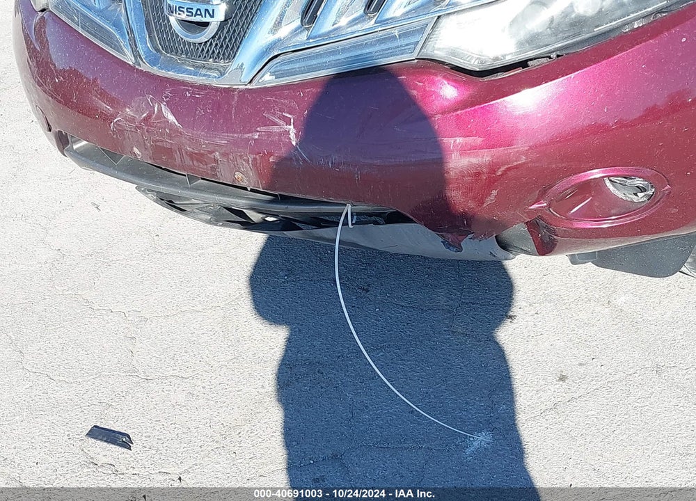 2009 NISSAN MURANO SL VIN: JN8AZ18W19W157396