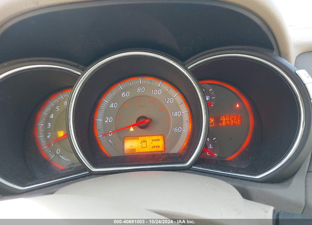 2009 NISSAN MURANO SL VIN: JN8AZ18W19W157396