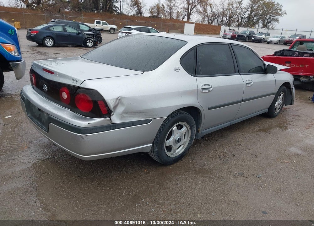 2005 CHEVROLET IMPALA VIN: 2G1WF52EX59120778