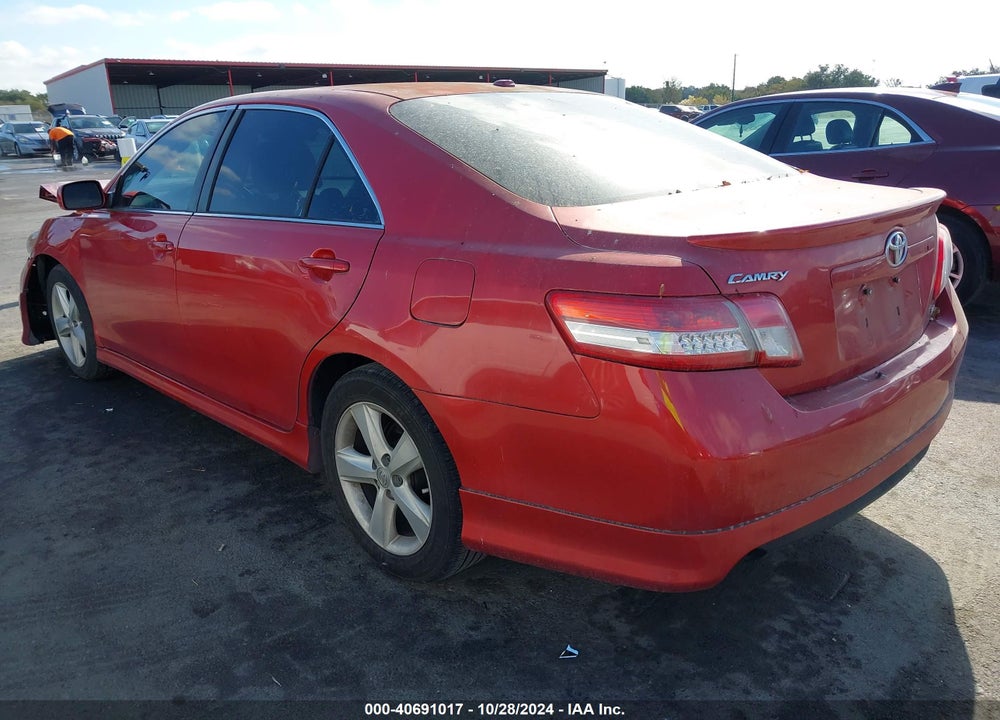 2011 TOYOTA CAMRY SE VIN: 4T1BF3EK1BU657741