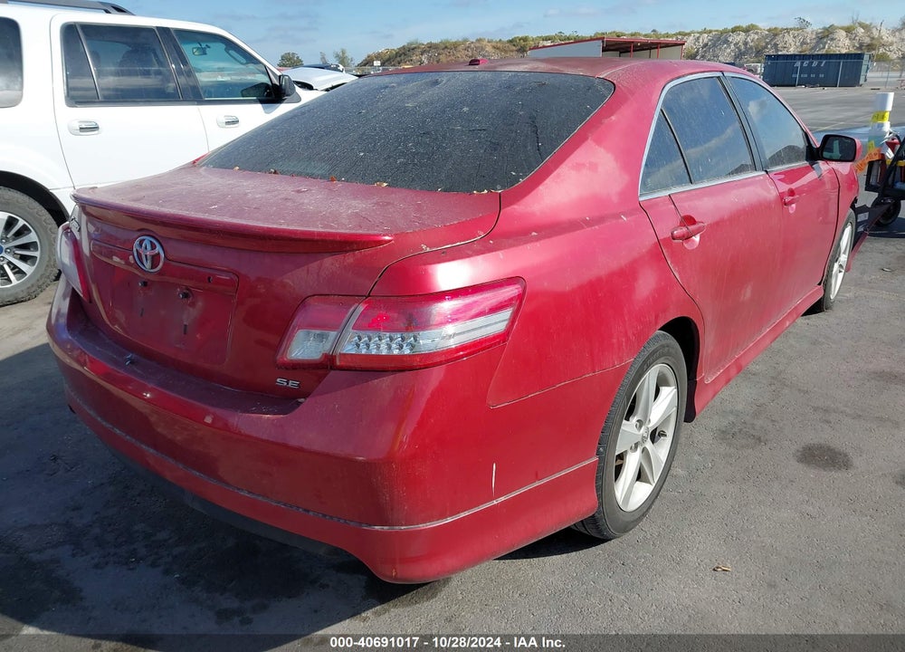 2011 TOYOTA CAMRY SE VIN: 4T1BF3EK1BU657741