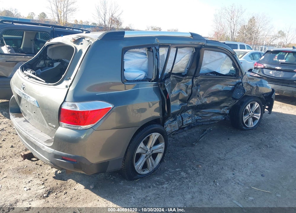 2012 TOYOTA HIGHLANDER LIMITED V6 VIN: 5TDDK3EH5CS126660