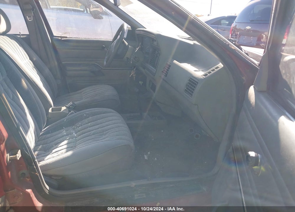 1986 MERCURY TOPAZ GS VIN: 1MEBP75X2GK625807