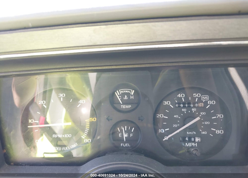 1986 MERCURY TOPAZ GS VIN: 1MEBP75X2GK625807