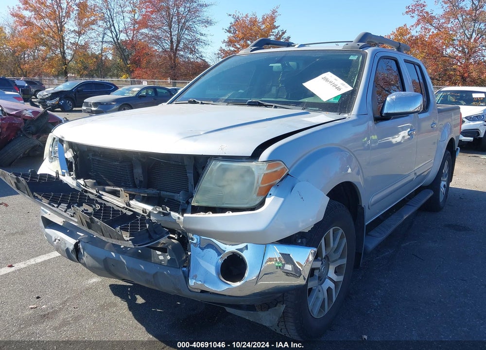 2012 NISSAN FRONTIER SL VIN: 1N6AD0EVXCC467522