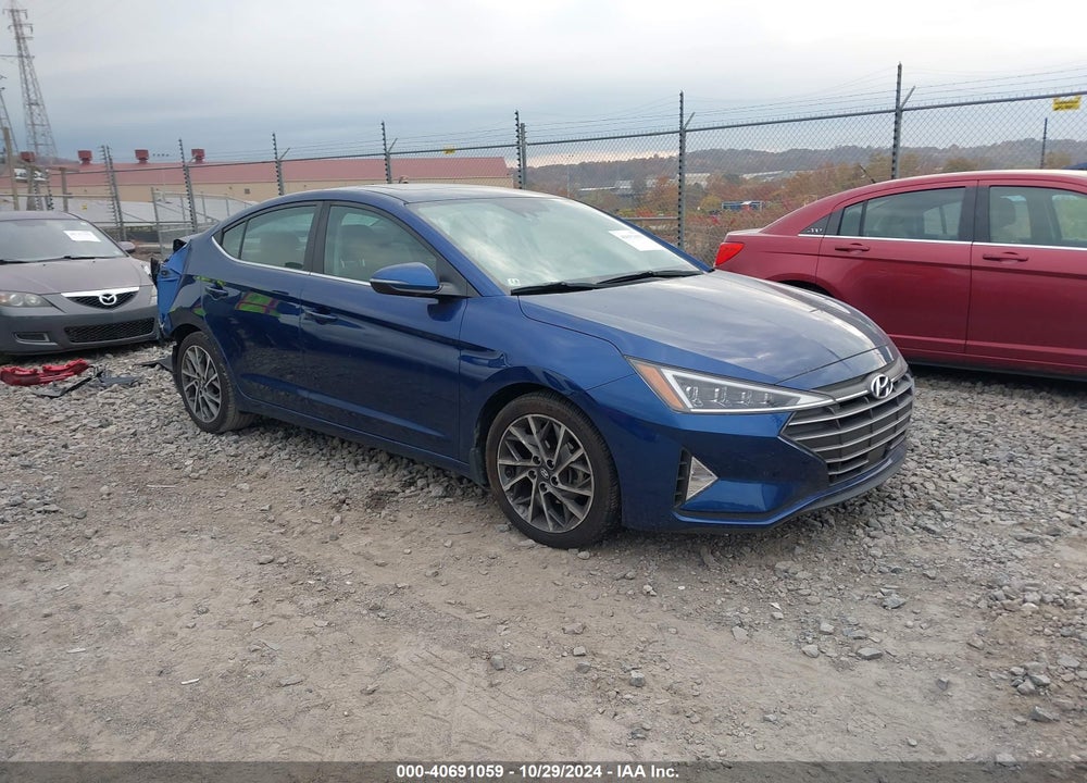 2020 HYUNDAI ELANTRA LIMITED VIN: 5NPD84LF6LH522639
