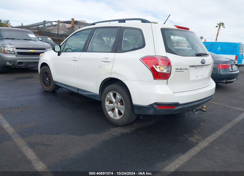 2015 SUBARU FORESTER 2.5I VIN: JF2SJABC4FH549893