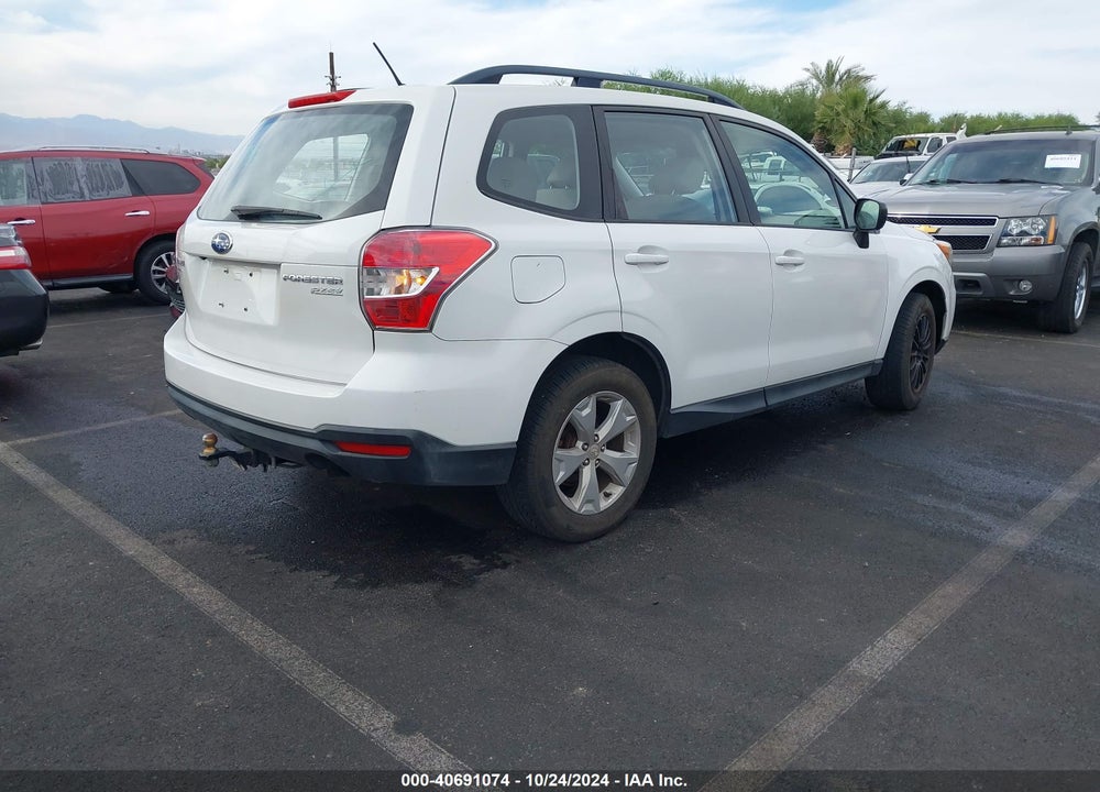 2015 SUBARU FORESTER 2.5I VIN: JF2SJABC4FH549893