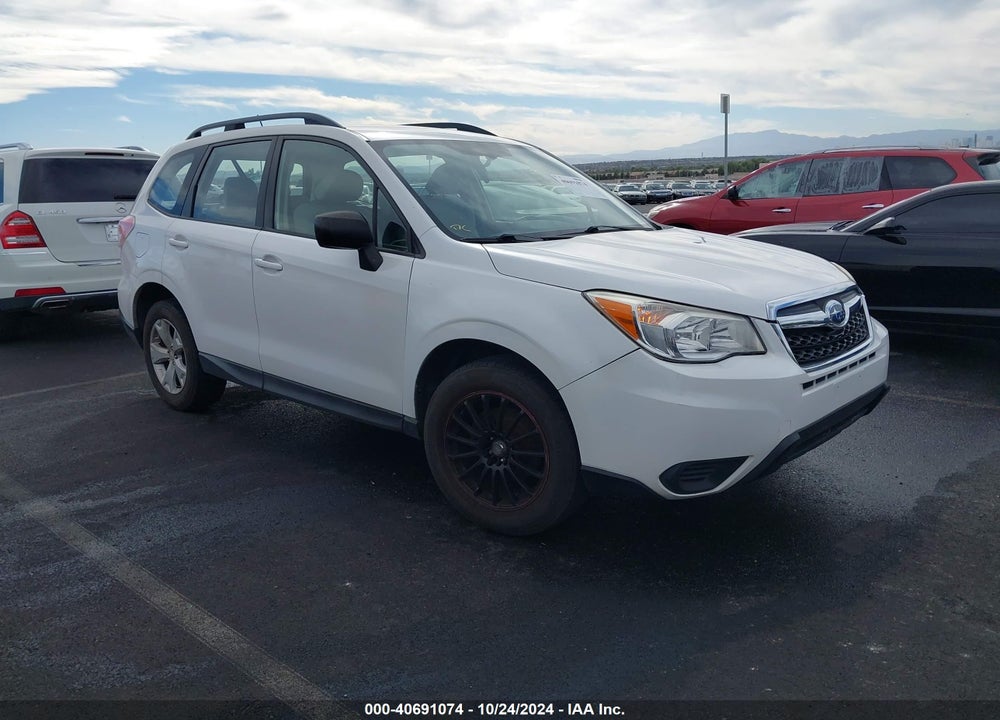 2015 SUBARU FORESTER 2.5I VIN: JF2SJABC4FH549893