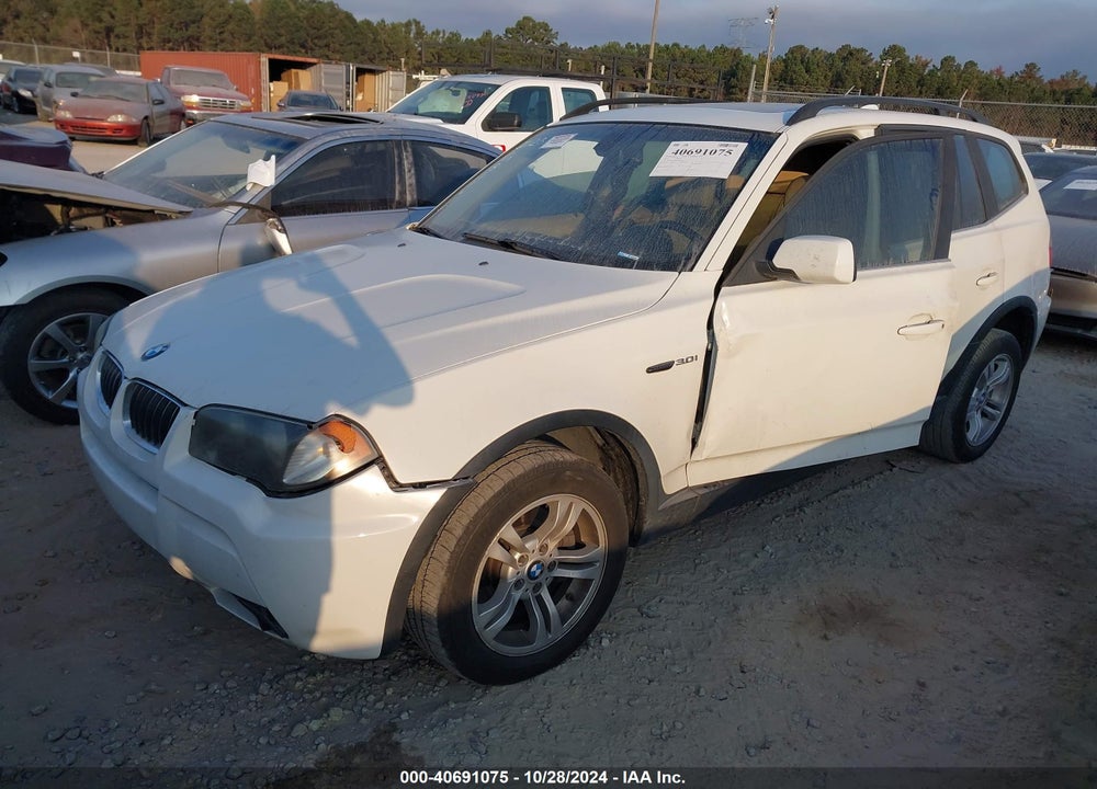 2006 BMW X3 3.0I VIN: WBXPA93446WG81161