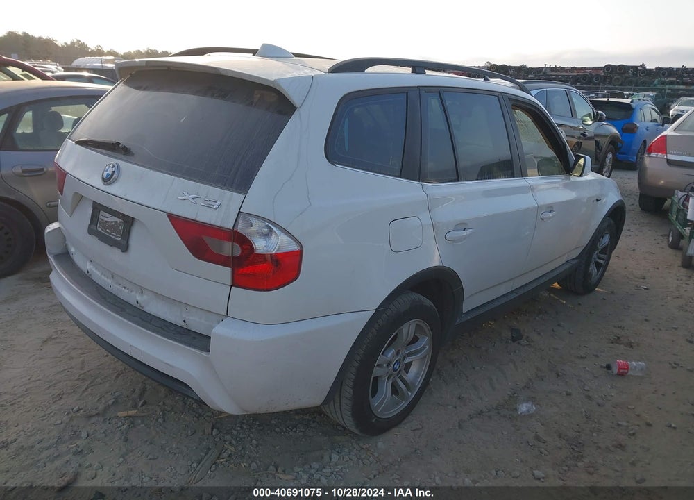 2006 BMW X3 3.0I VIN: WBXPA93446WG81161