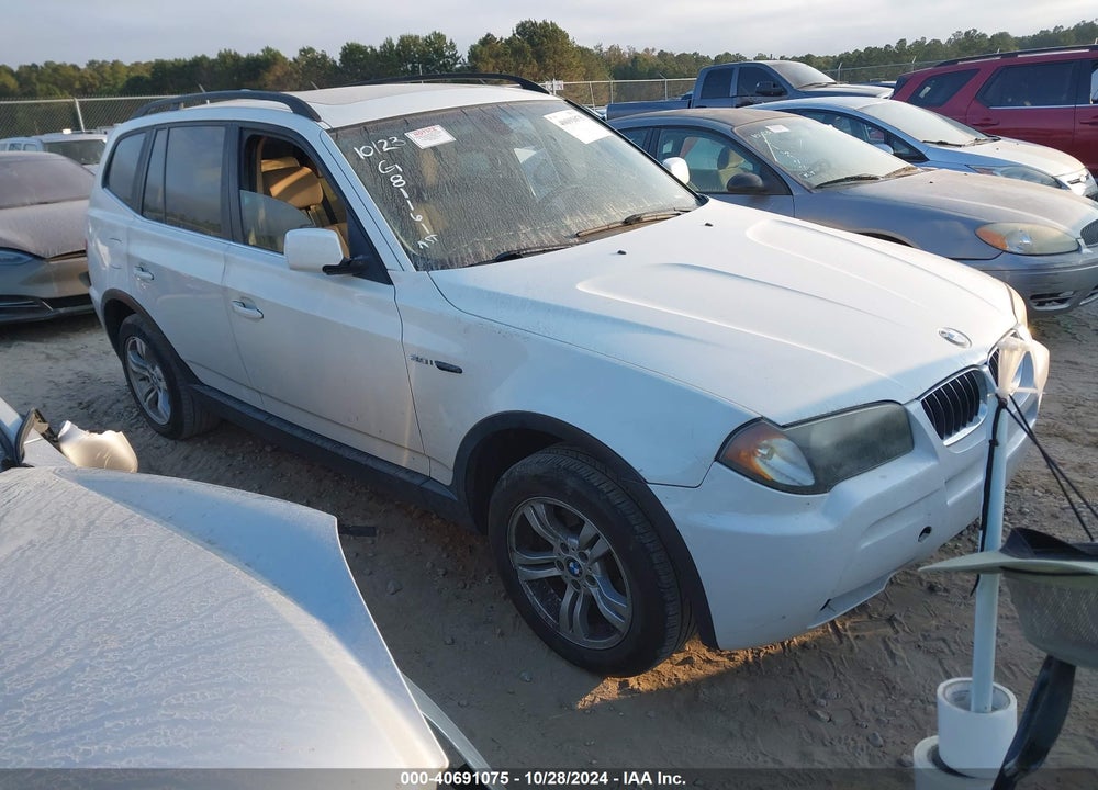 2006 BMW X3 3.0I VIN: WBXPA93446WG81161