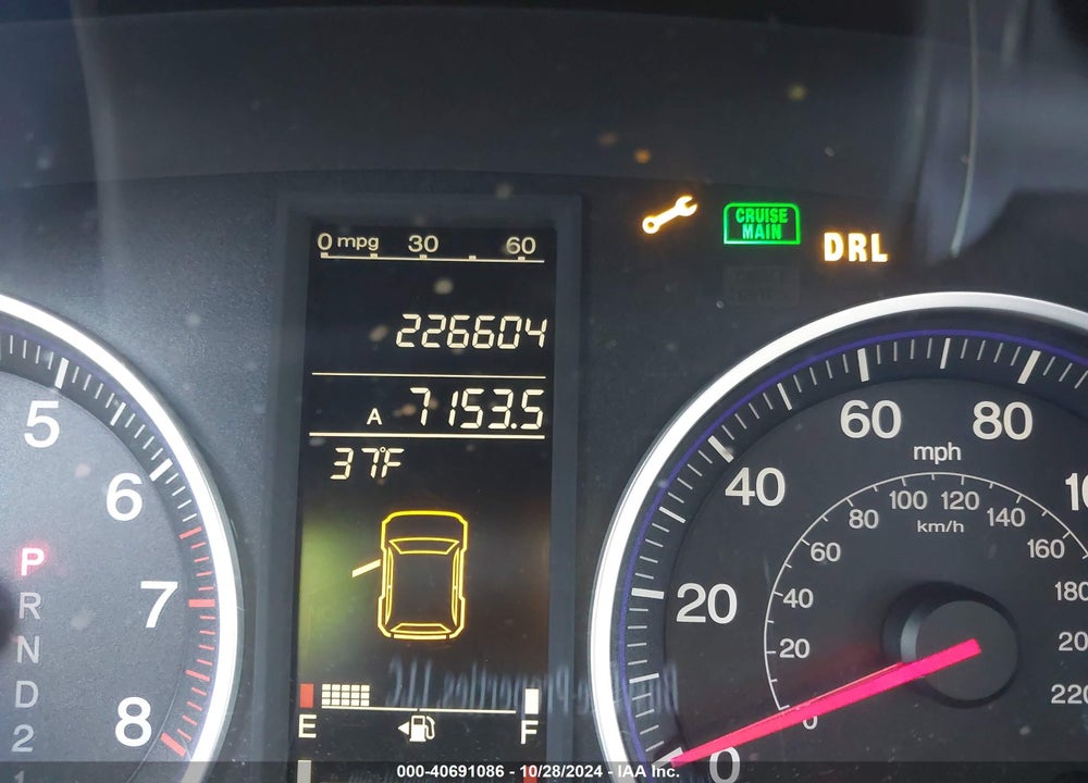 2007 HONDA CR-V EX-L VIN: JHLRE38727C011542