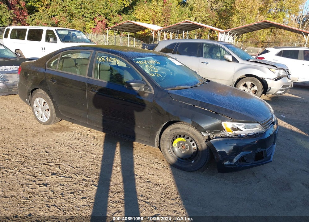 2012 VOLKSWAGEN JETTA 2.0L S VIN: 3VW2K7AJ7CM391892