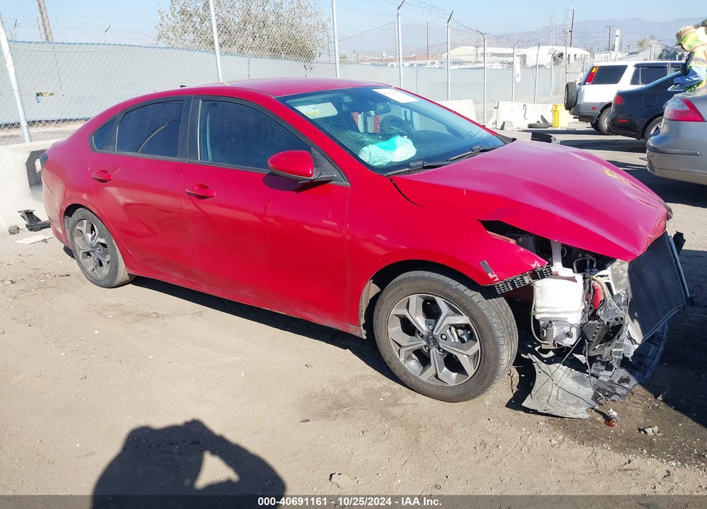 2021 KIA FORTE LXS VIN: 3KPF24AD9ME395547