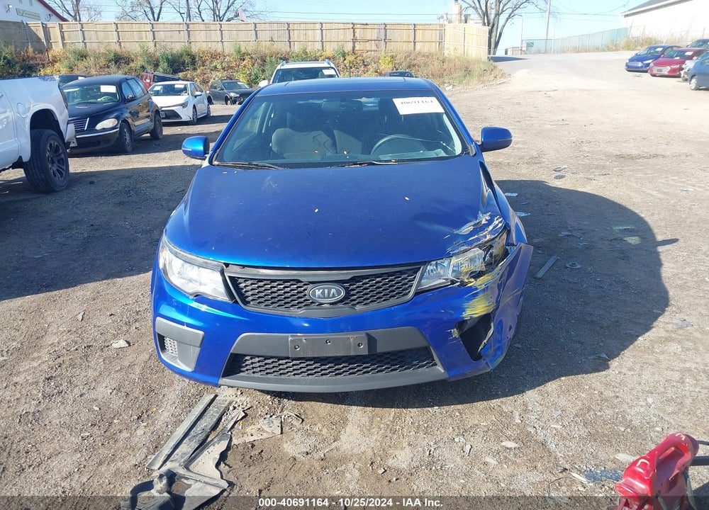 2012 KIA FORTE KOUP EX VIN: KNAFU6A21C5468518