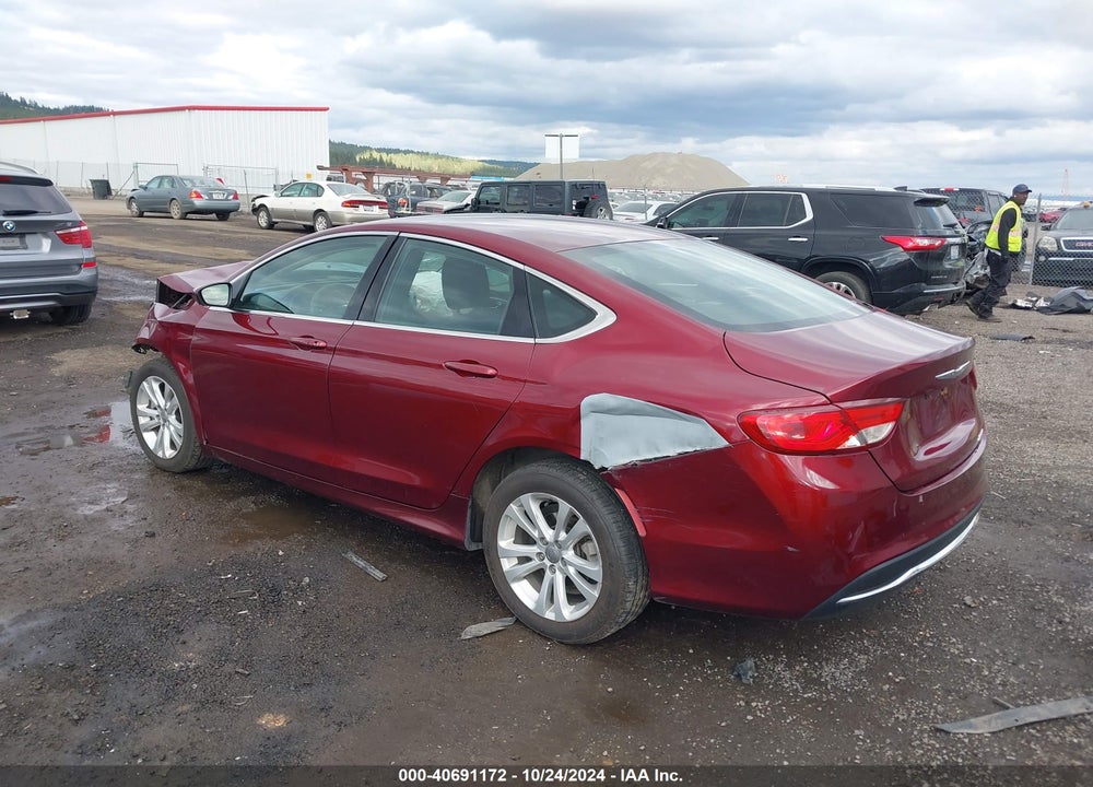 2015 CHRYSLER 200 LIMITED VIN: 1C3CCCABXFN657460
