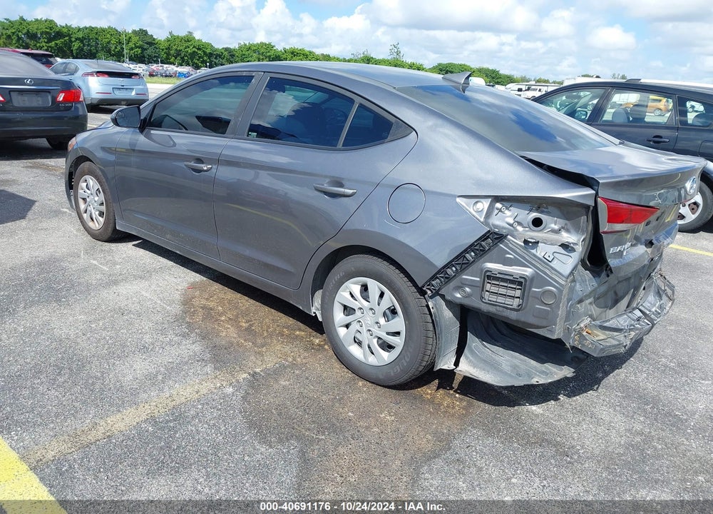 2018 HYUNDAI ELANTRA SE VIN: 5NPD74LF5JH380087