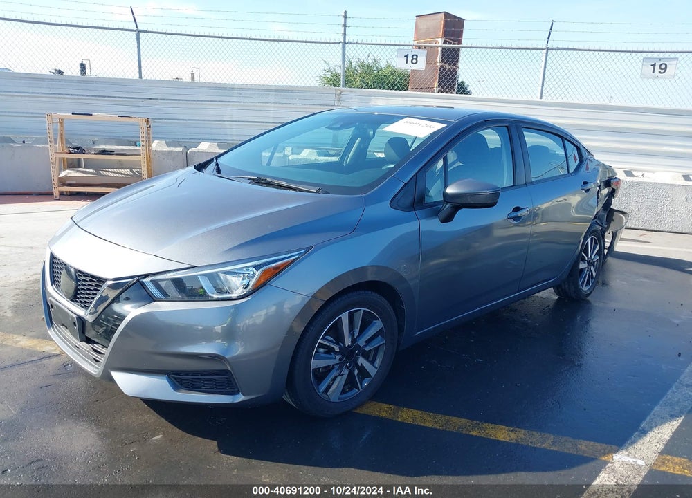 2021 NISSAN VERSA SV XTRONIC CVT VIN: 3N1CN8EV7ML889215