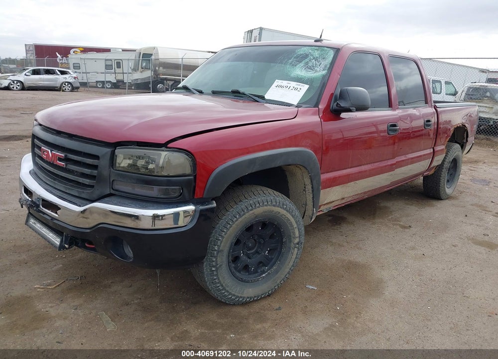 2005 GMC SIERRA 1500 SLT VIN: 2GTEK13T151313002