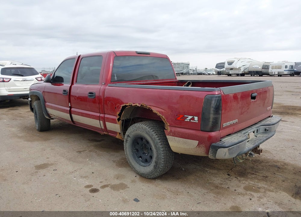 2005 GMC SIERRA 1500 SLT VIN: 2GTEK13T151313002