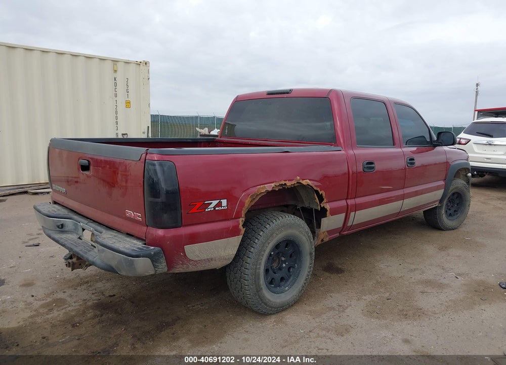 2005 GMC SIERRA 1500 SLT VIN: 2GTEK13T151313002