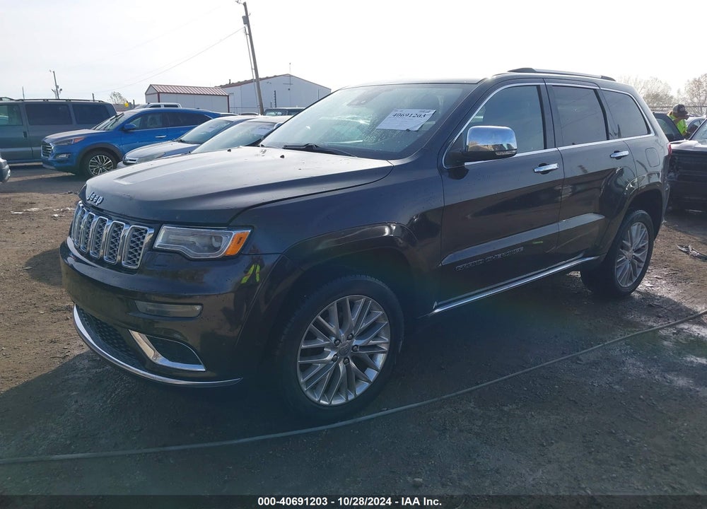 2017 JEEP GRAND CHEROKEE SUMMIT 4X4 VIN: 1C4RJFJGXHC603941