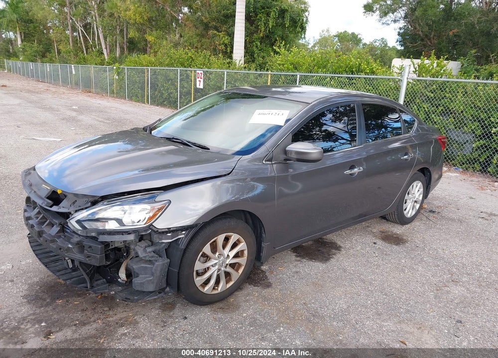 2019 NISSAN SENTRA SV VIN: 3N1AB7AP8KY363693