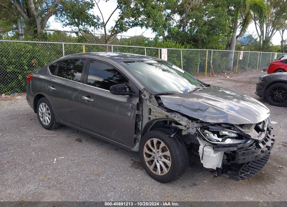 2019 NISSAN SENTRA SV VIN: 3N1AB7AP8KY363693