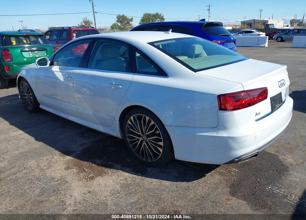 2016 AUDI A6 2.0T PREMIUM PLUS VIN: WAUGFAFC3GN168889