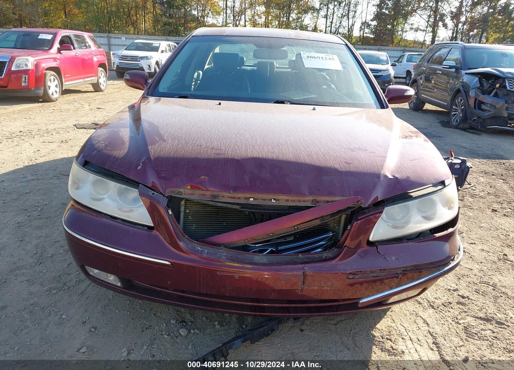2009 HYUNDAI AZERA LIMITED VIN: KMHFC46F19A358635