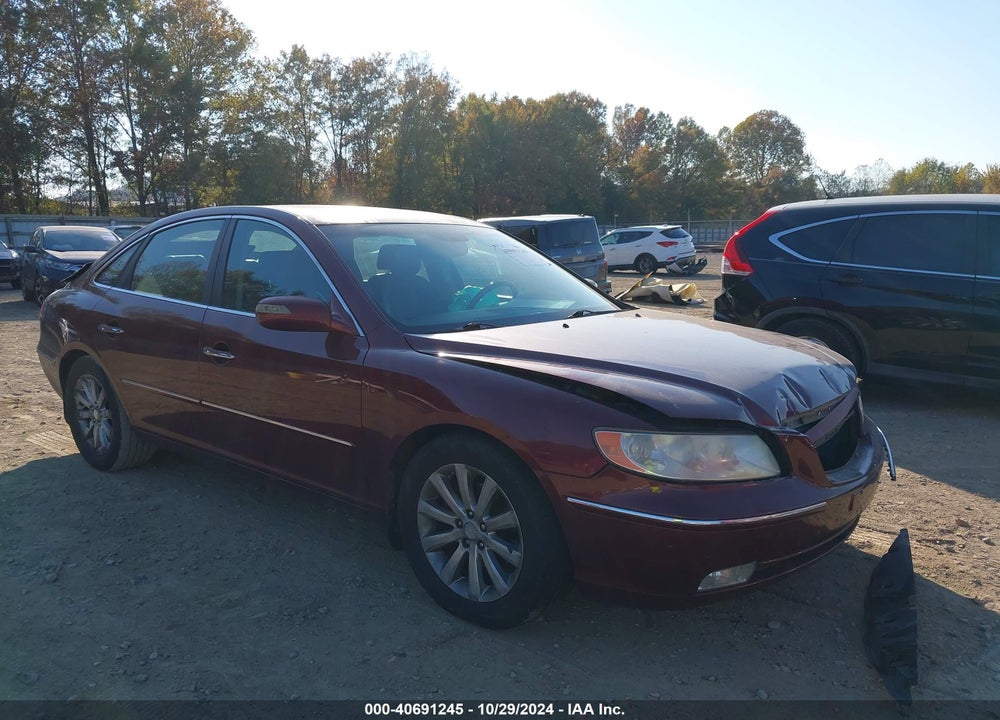 2009 HYUNDAI AZERA LIMITED VIN: KMHFC46F19A358635