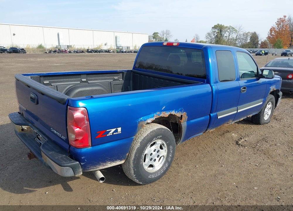 2003 CHEVROLET SILVERADO 1500 LS VIN: 1GCEK19T63E285393