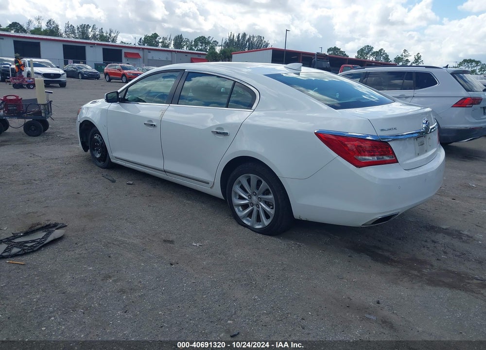 2016 BUICK LACROSSE LEATHER VIN: 1G4GB5G37GF155931