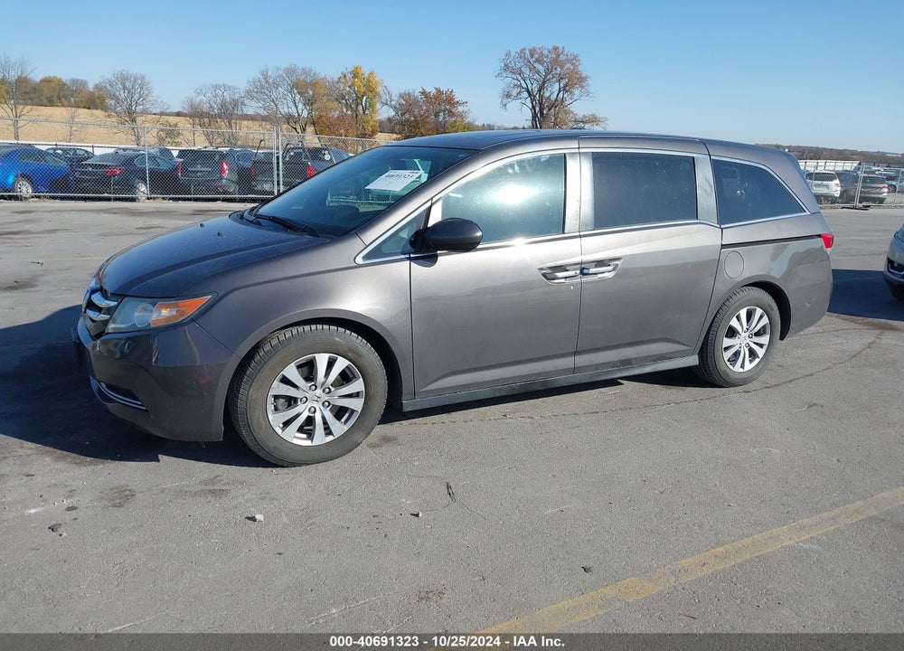 2016 HONDA ODYSSEY EX-L VIN: 5FNRL5H69GB002460