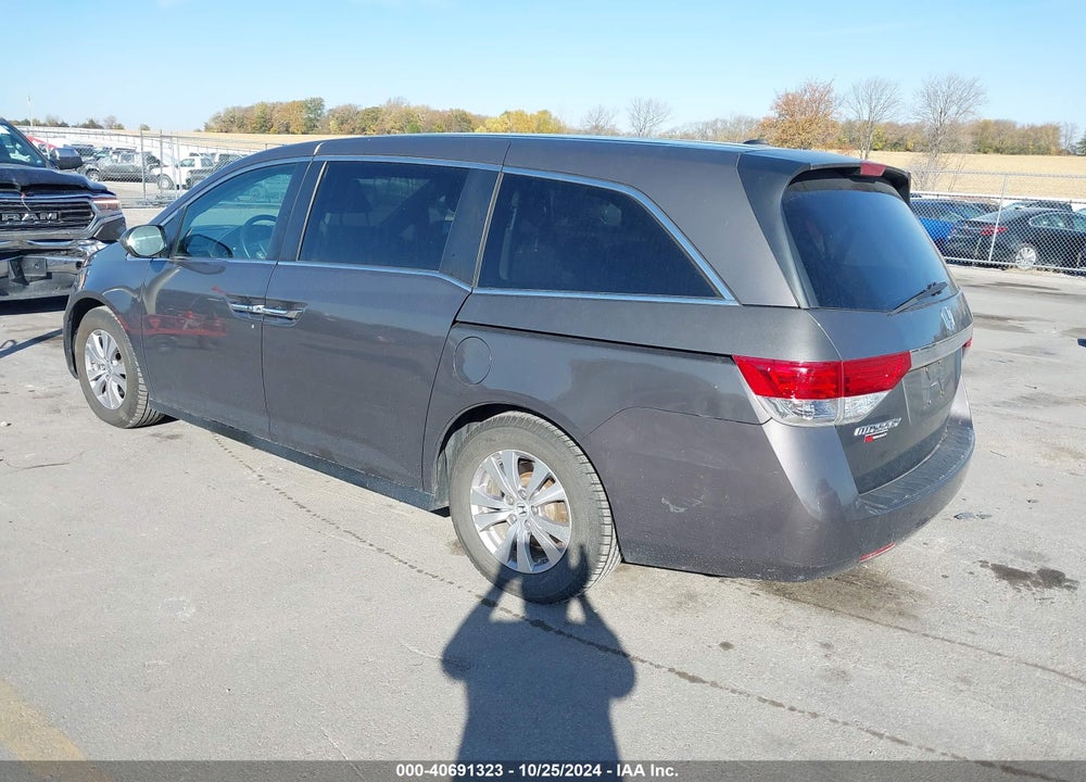 2016 HONDA ODYSSEY EX-L VIN: 5FNRL5H69GB002460