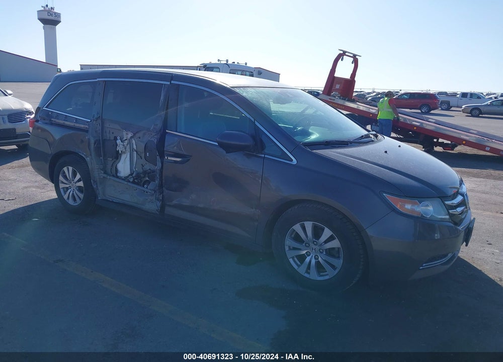 2016 HONDA ODYSSEY EX-L VIN: 5FNRL5H69GB002460